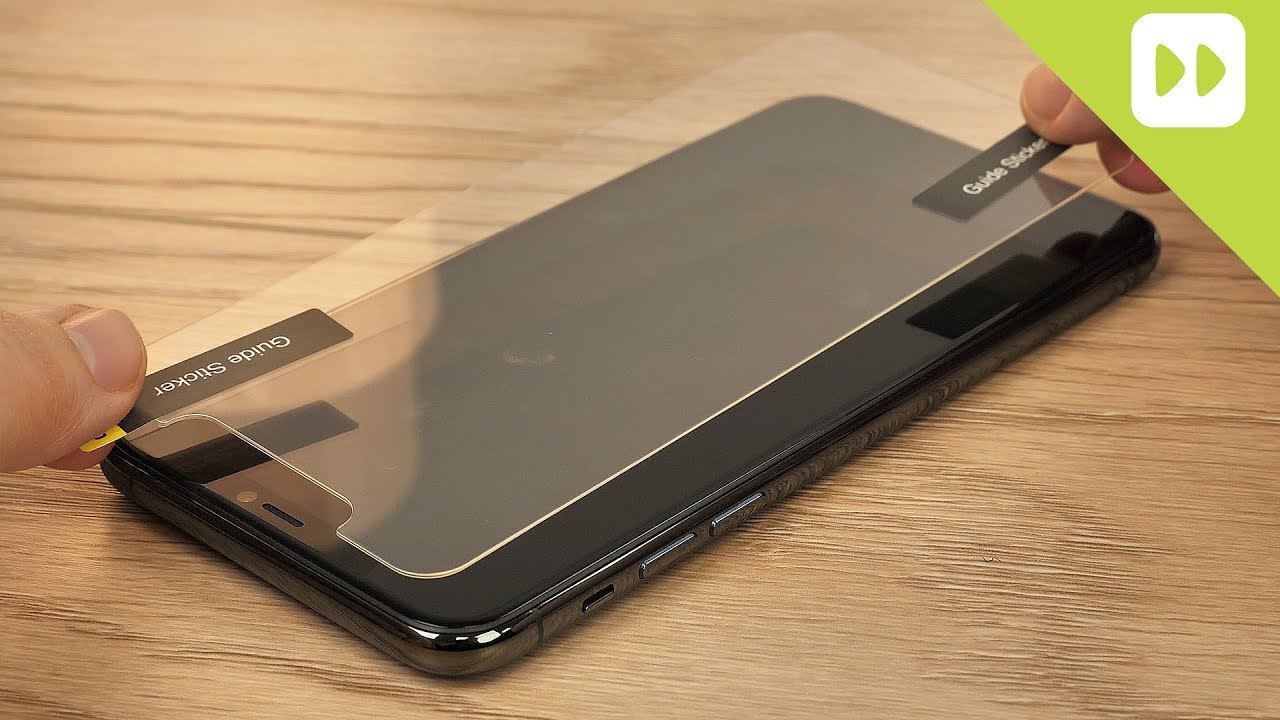 Olixar iPhone 11 Pro Max Case Compatible Glass Screen Protector Installation & Review
