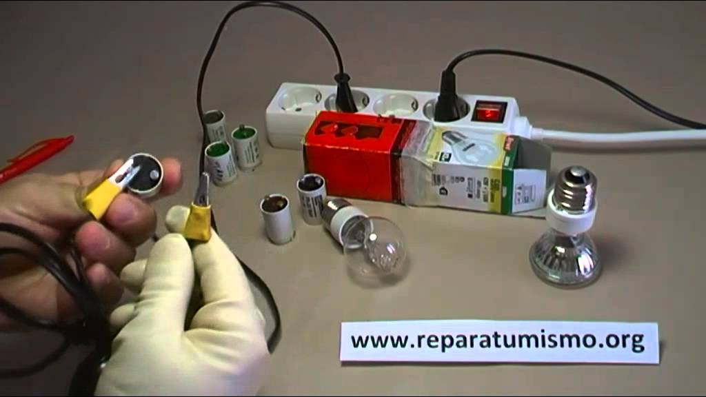 COMO COMPROBAR SENCILLAMENTE  CEBADORES DE TUBOS FLUORESCENTES