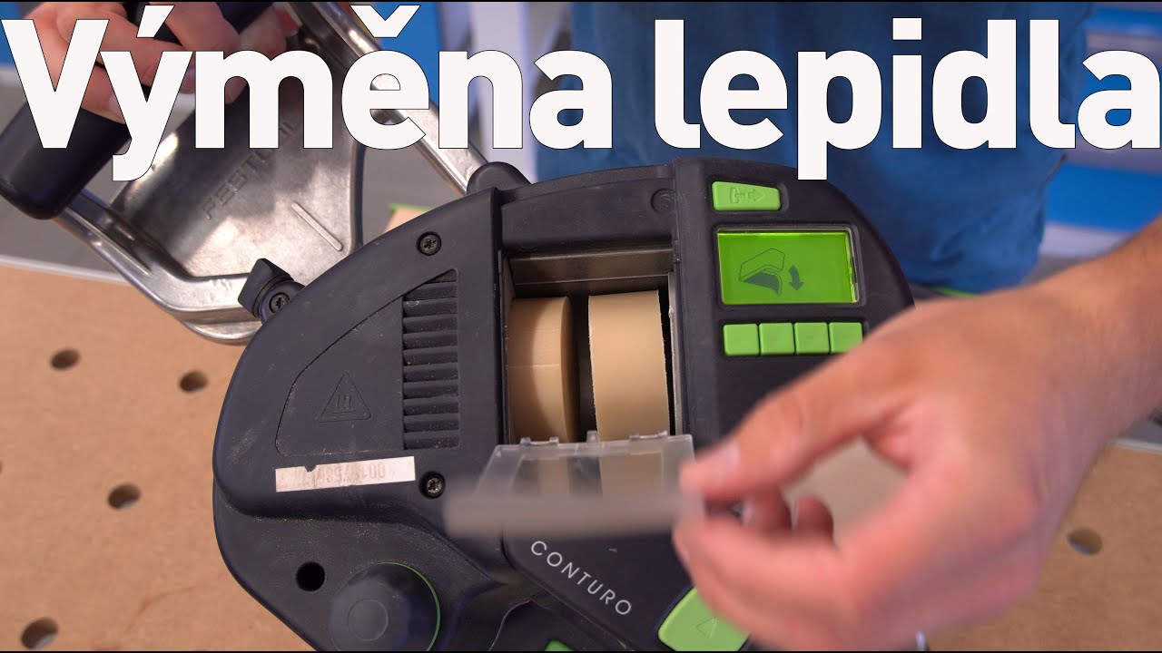 Olepovačka CONTURO #3 - doplnění a výměna lepidla