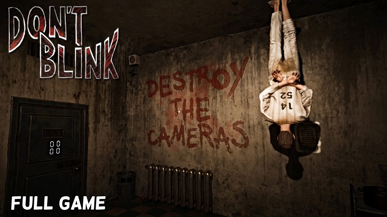 Don't Blink - Abandoned Asylum Where You Don't Blink | Psychological Horror Game