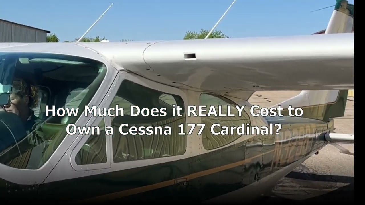 Сколько на самом деле стоит владение Cessna 177 Cardinal? | Распределение постоянных и эксплуатац...