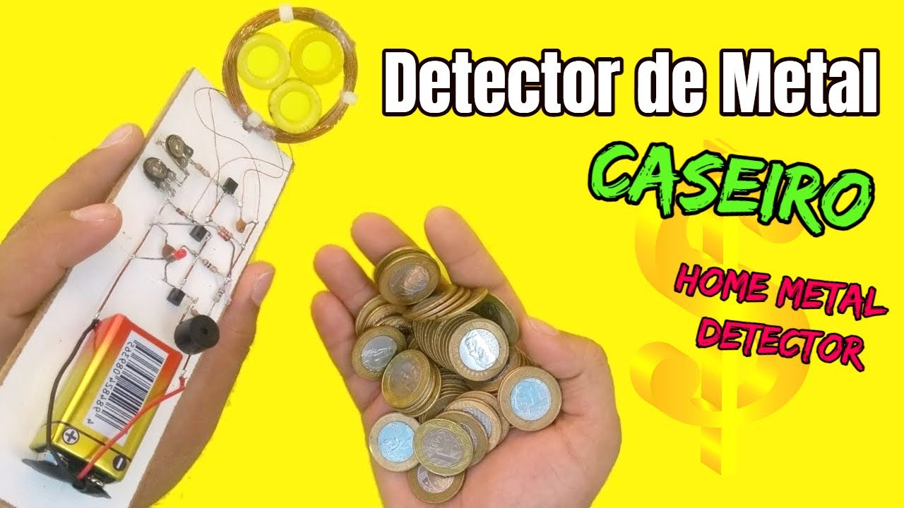 Como fazer detector de metal caseiro ( PINPOINTER )