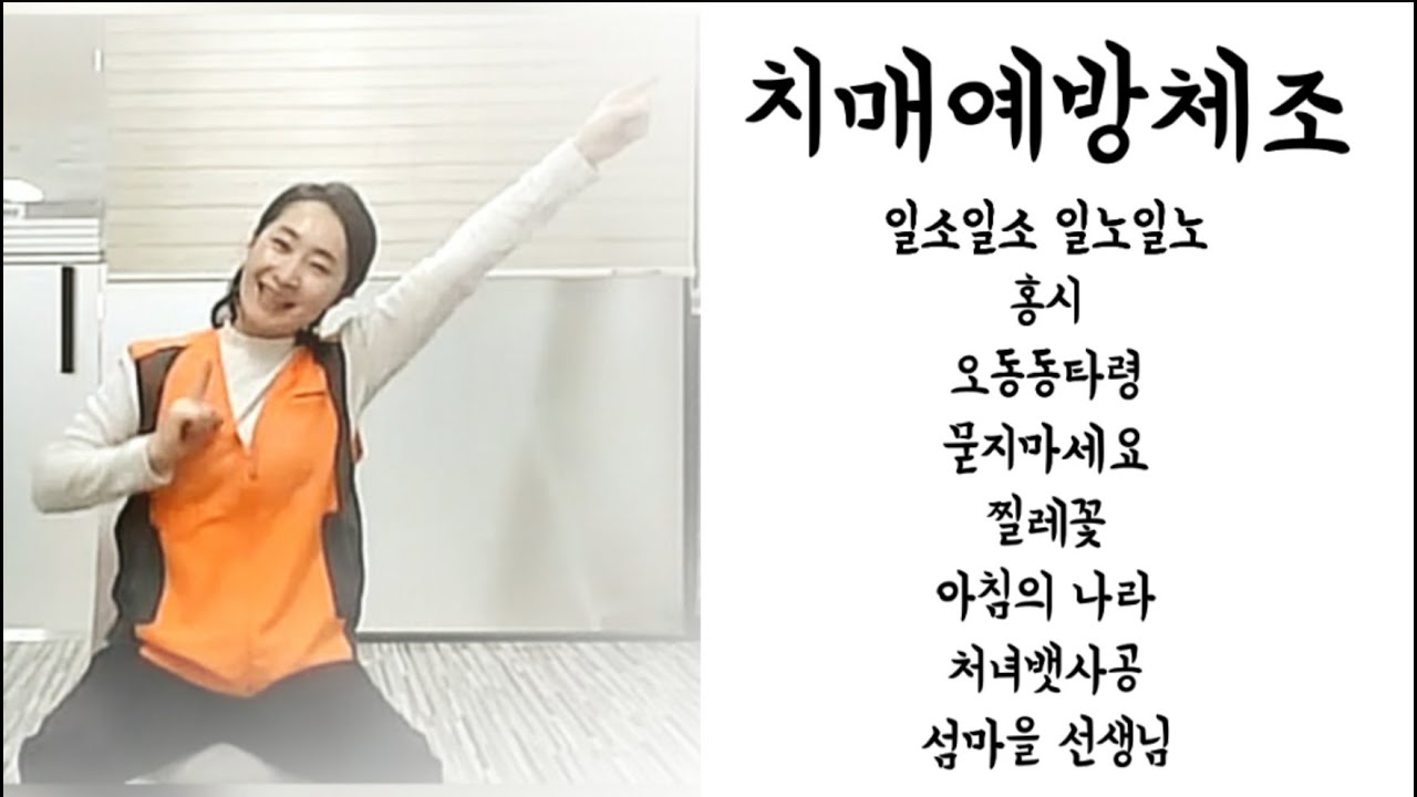 [치매예방체조] 30분 프로그램 (의정부 쑥부쟁이, 효천사 어르신들과 함께 운동했습니다.) - 의정부시체육회 김소영