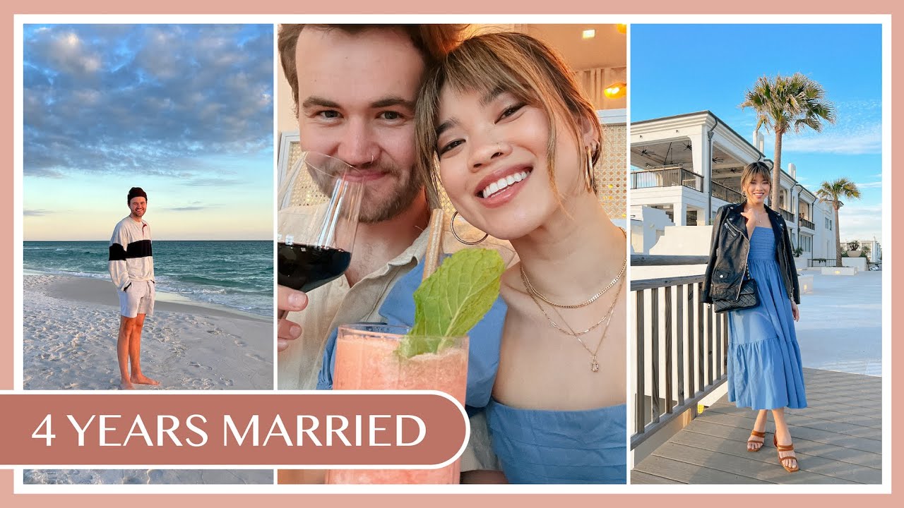 Our 4 Year Wedding Anniversary Trip to 30A Seaside Florida | Alys Beach, Rosemary Beach Florida
