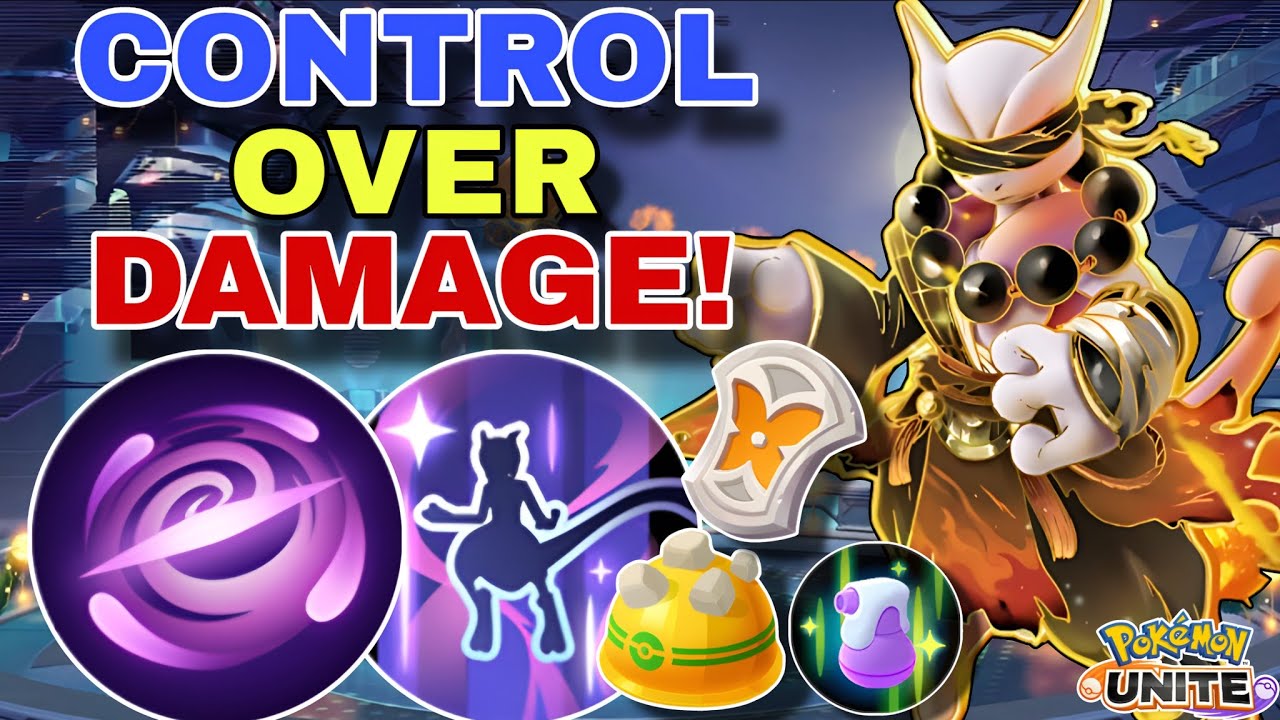 Is This FULL TANK MEWTWO X Build Actually Better Now! | Pokemon Unite