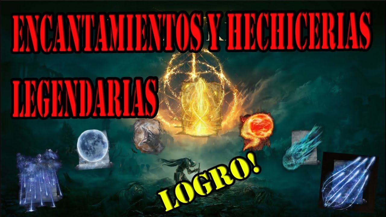 LOGRO TODAS LAS HECHICERIAS Y ENCANTAMIENTOS LEGENDARIOS! + COMO CONSEGUIRLOS + UBICACION EXACTA