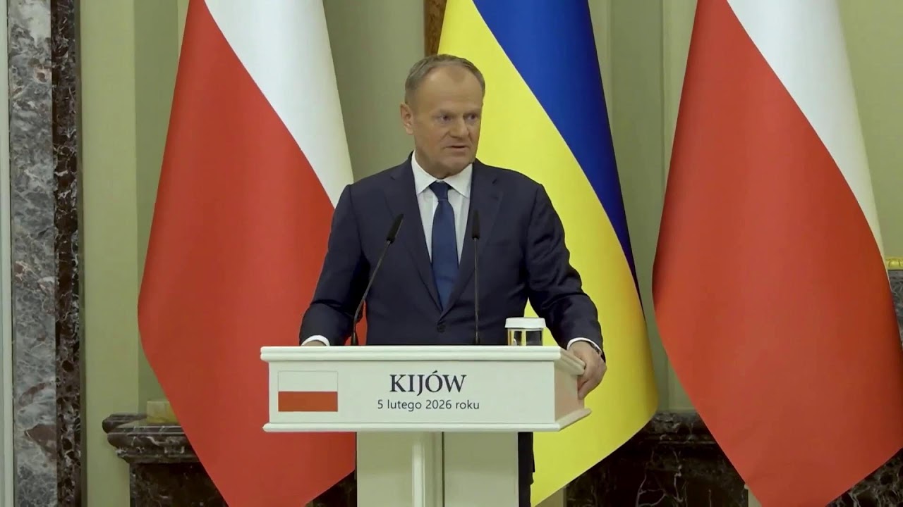 Konferencja prasowa Premiera Donalda Tuska oraz Prezydenta Ukrainy Wołodymyra Zełenskiego w Kijowie