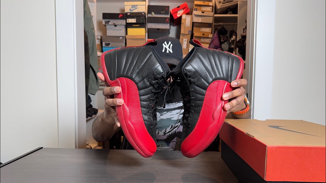 These look Amazing First Looks Air Jordan 12 Flu Game 2025