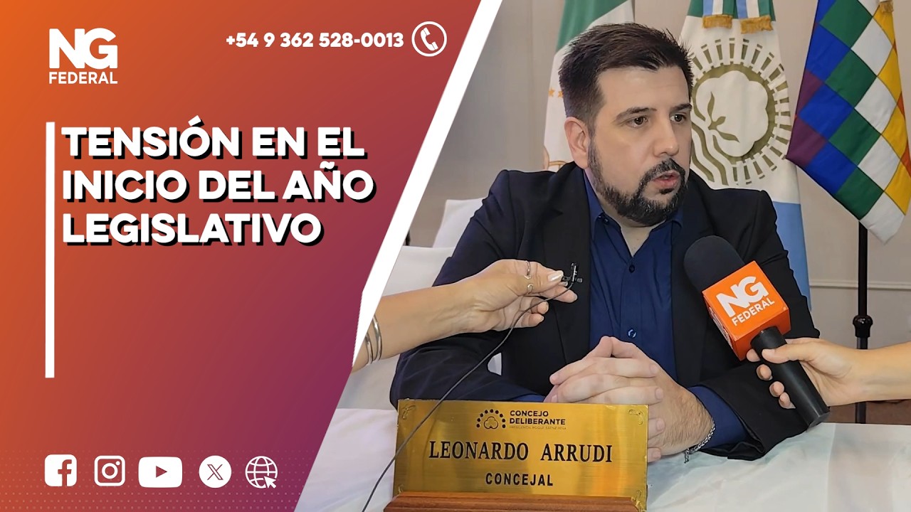 NGFEDERAL - TENSIÓN EN EL INICIO DEL AÑO LEGISLATIVO SÁENZ PEÑA - CHACO