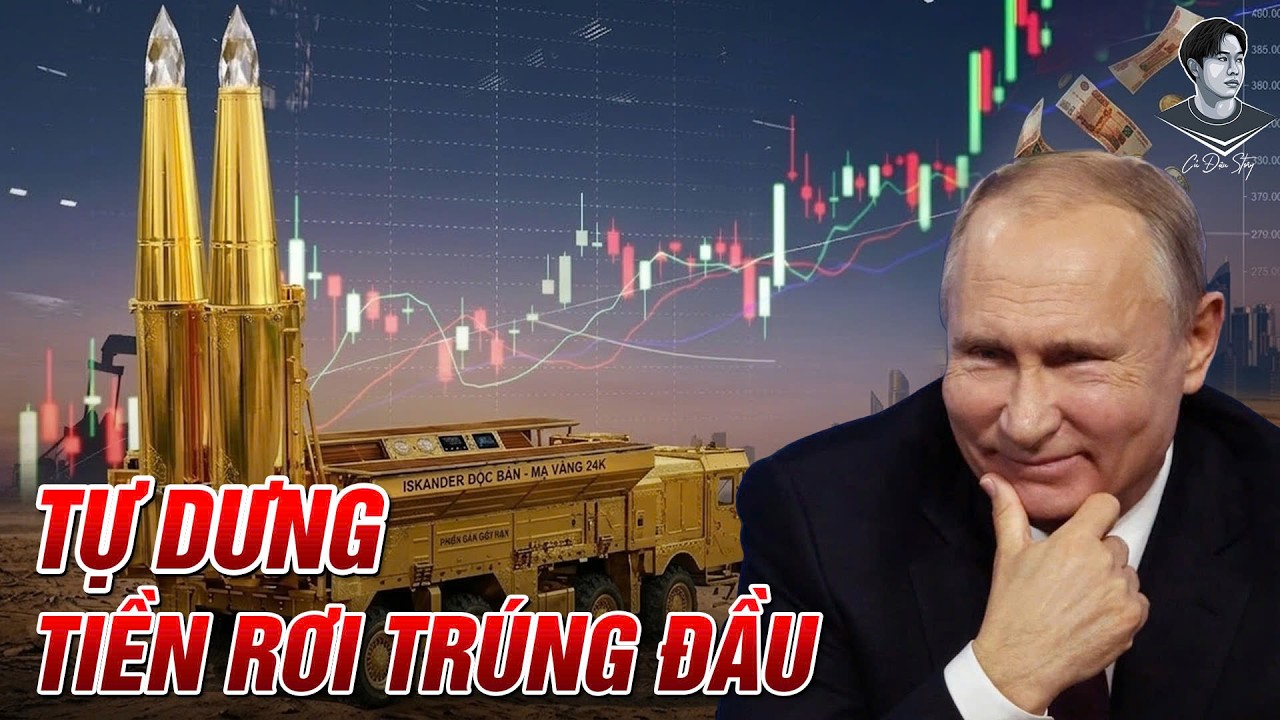 ĐƯỢC LỢI NHẤT TỪ XUNG ĐỘT TRUNG ĐÔNG: NGA GIÀU ĐẾN MỨC…DÁT VÀNG ISKANDER?
