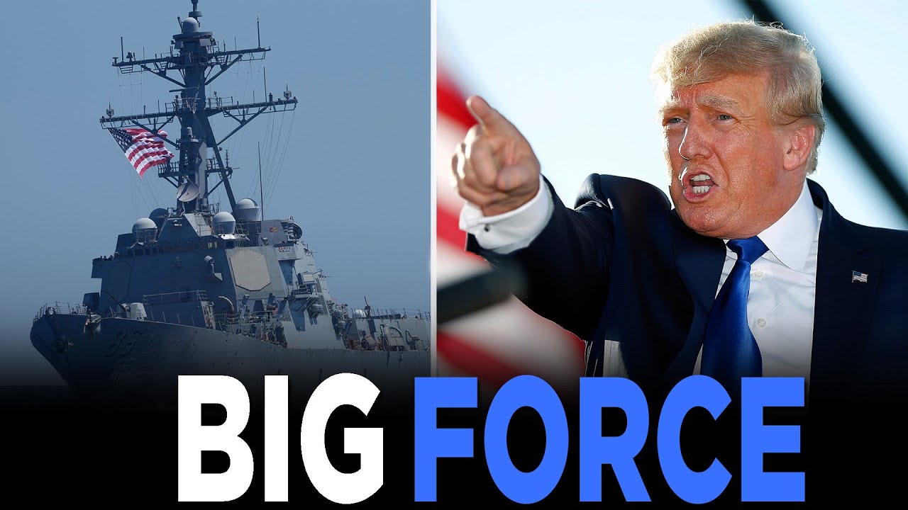 Trump Threatens Iran With Military Force as U.S. Armada Moves In | TRENDING