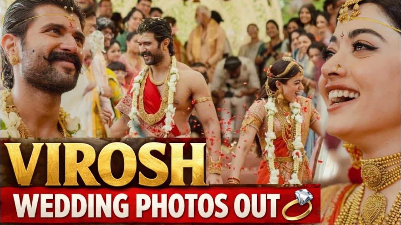 Virosh Wedding Photos Out! 🔥 Vijay Deverakonda & Rashmika Mandanna First Look as Husband-Wife 😍 | 
