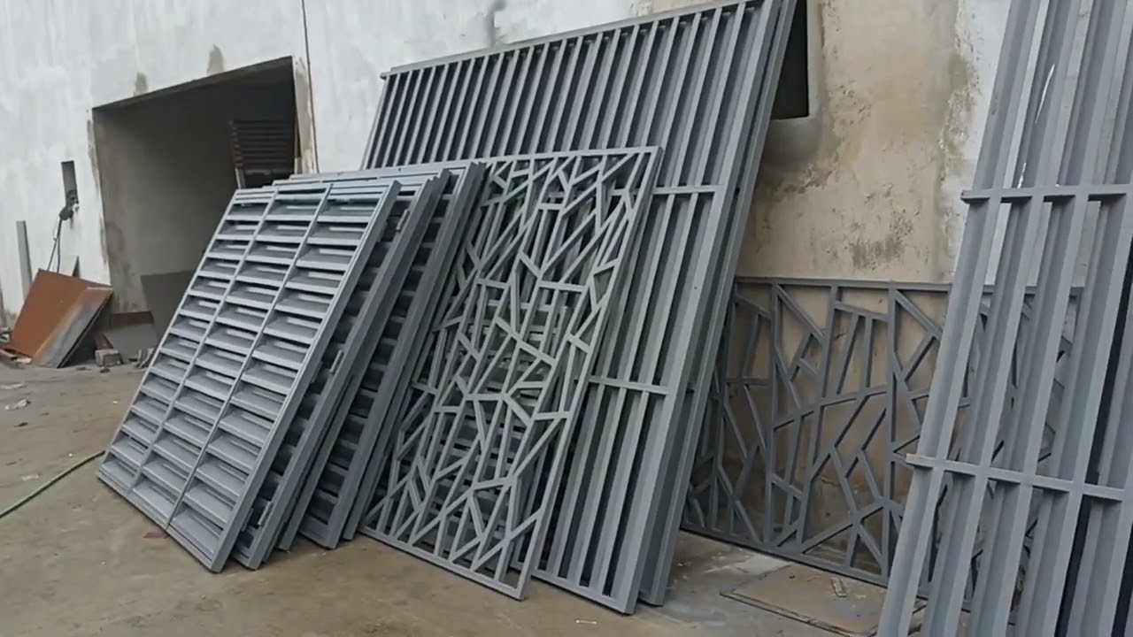 Portail métalliques fabriqué par EFAB CI