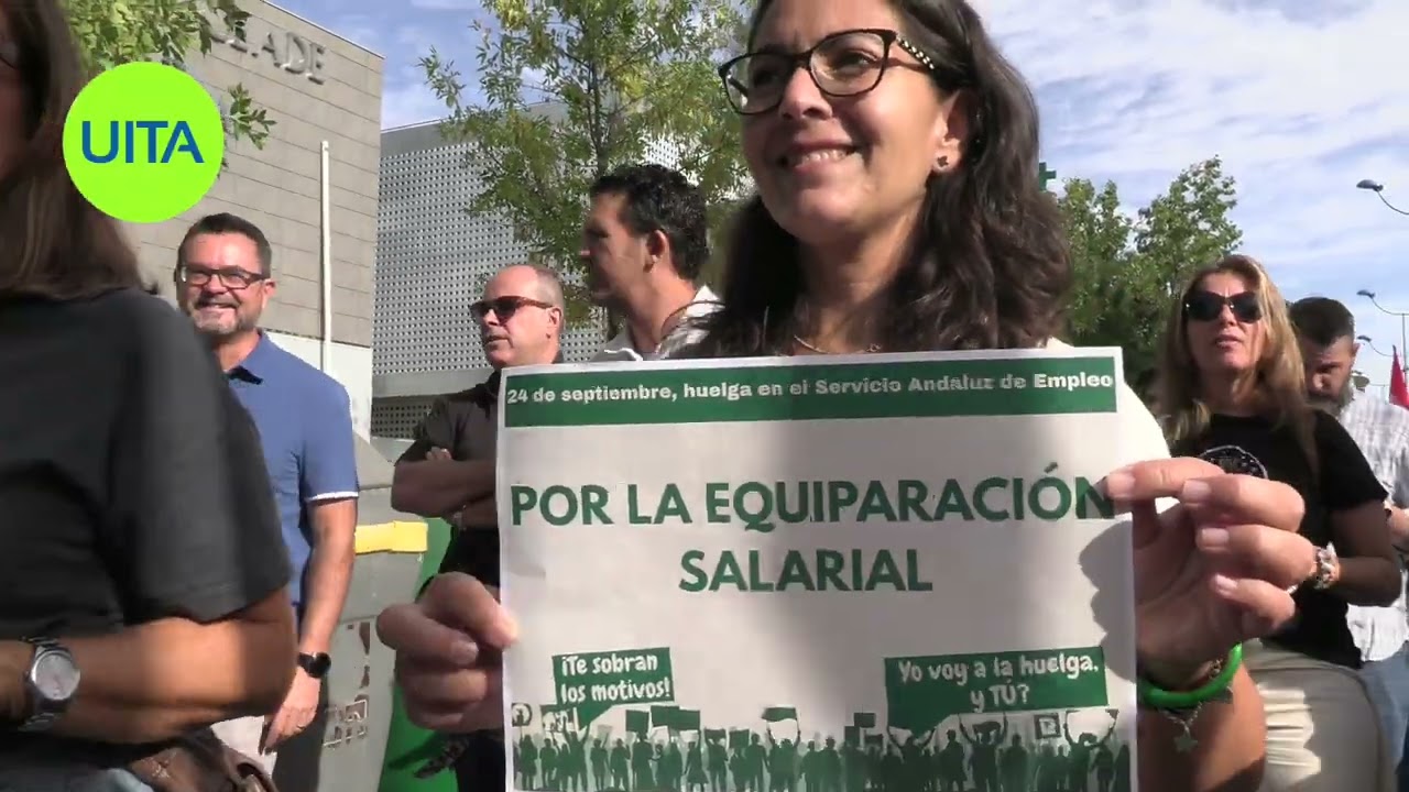Los trabajadores del SAE dicen ¡BASTA YA! al Gobierno de Juanma Moreno