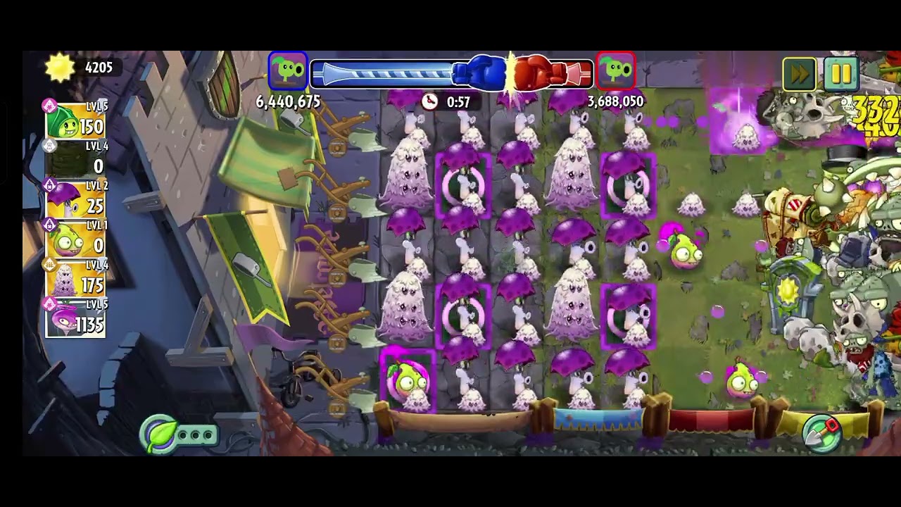 PvZ 2 Arena Gameplay (just for fun)