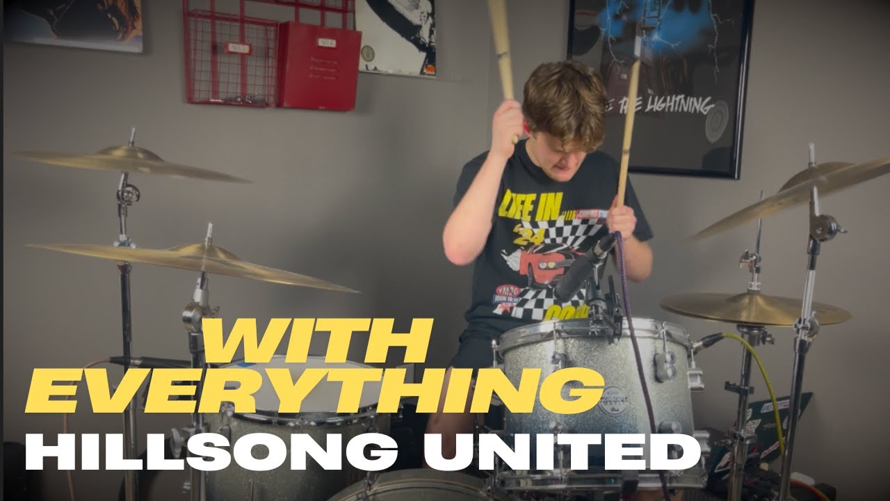 With Everything - Drum Cover - Hillsong UNITED Live At Madison Square Garden