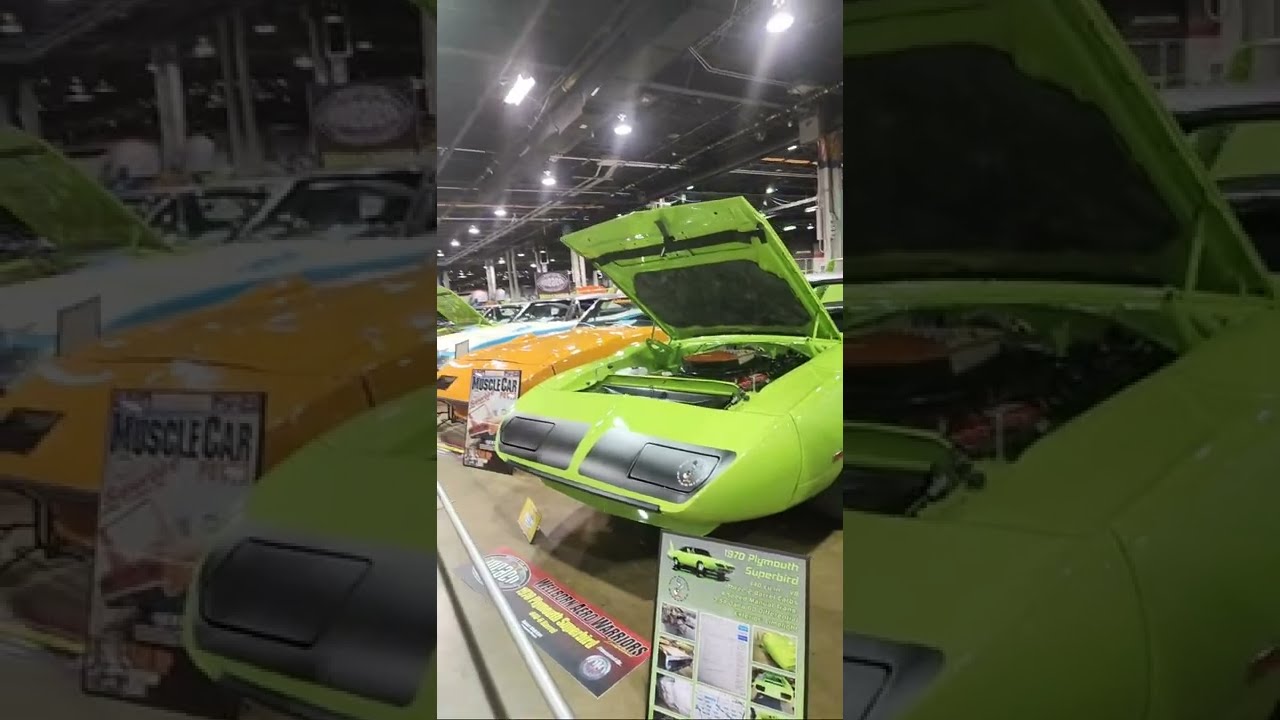 Daytonas and Superbirds at Muscle Car and Corvette Nationals