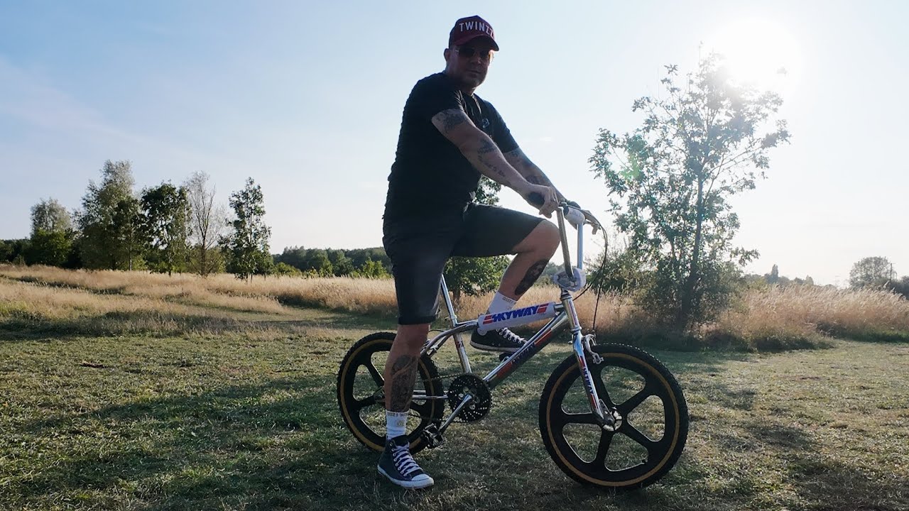 Skyway TA 80'S BMX Replica collection filmed like its the 80's/90's Rad - Cru Jones 