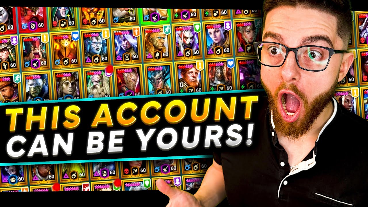 GIVEAWAY! I'm Preparing This Mid Game Account Filled With Legendaries For YOU! | Raid Shadow Legends