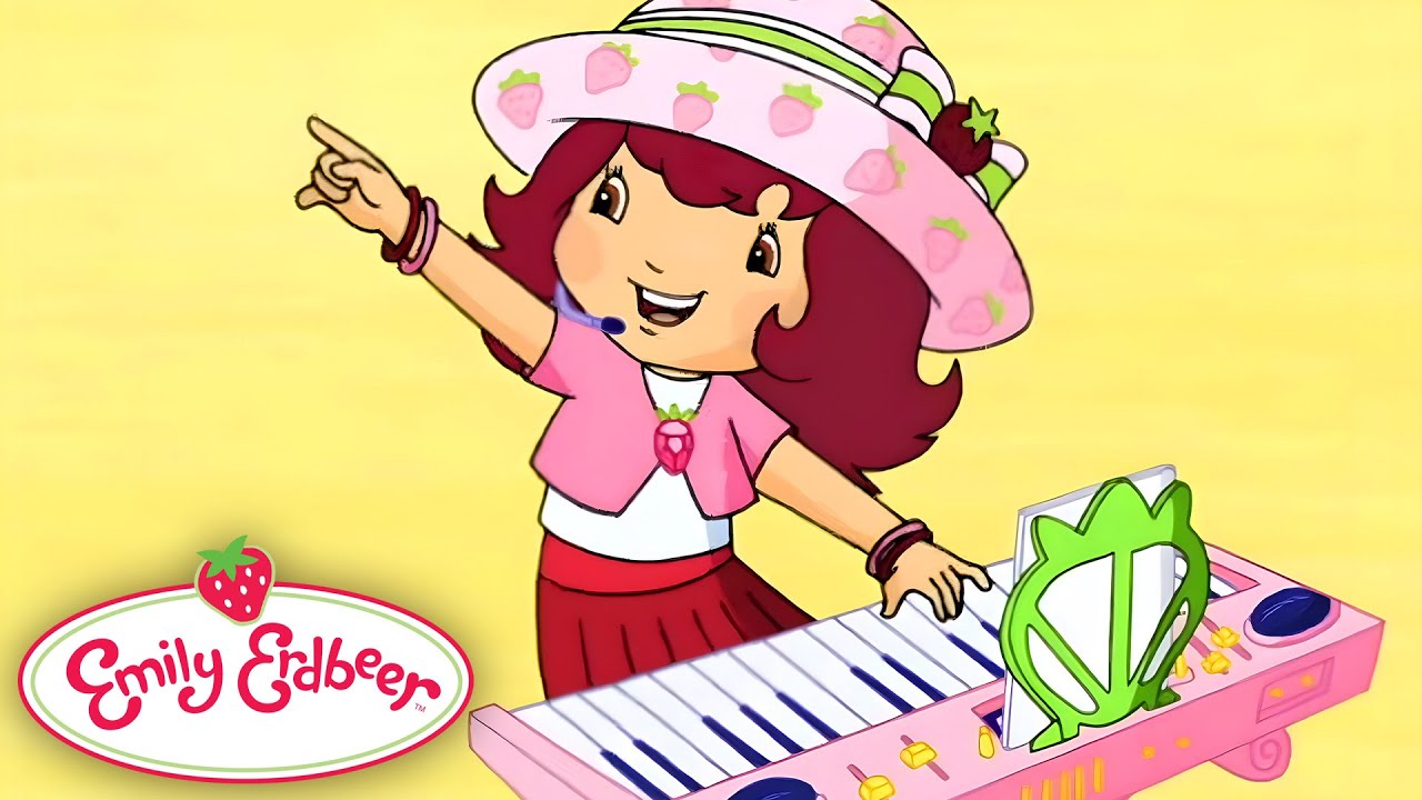Emily Erdbeer 🎵 Das große Konzert 🎵 Karikatur für Kinder