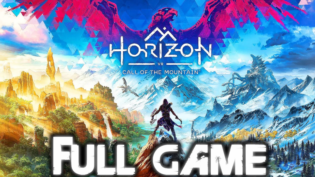 HORIZON CALL OF THE MOUNTAIN Gameplay Walkthrough FULL GAME (4K 60FPS PSVR2) No Commentary
