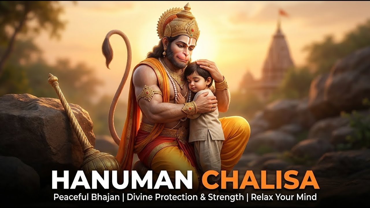 Hanuman Chalisa | Power of Hanuman | Motivation & Focus | AI Magic