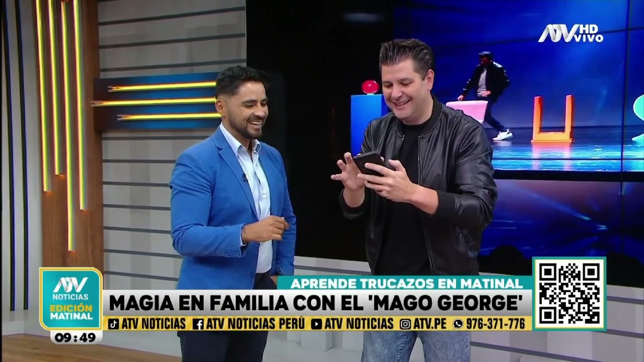 EL MAGO GEORGE EN EL PROG. EL MATINAL DE ATV (16-04-24)
