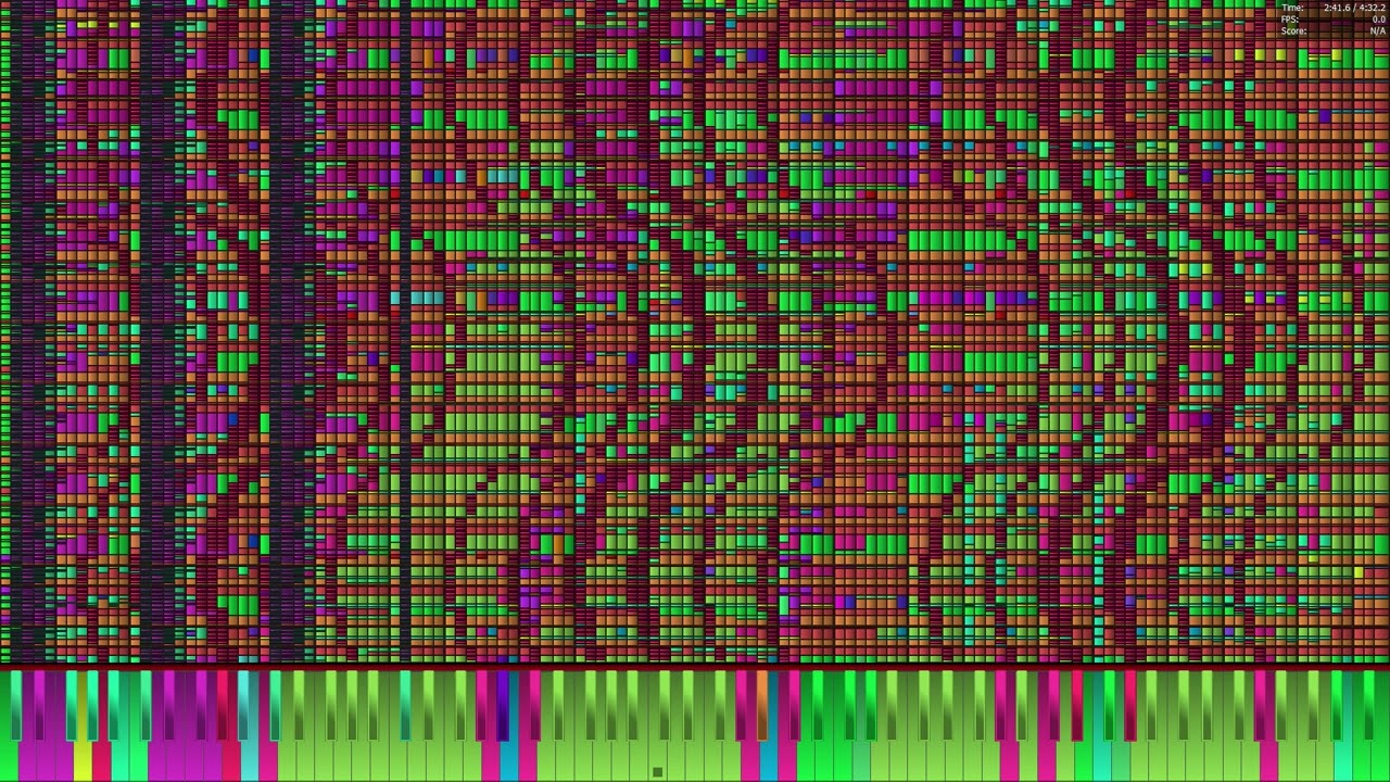 [Black MIDI] Core i9 13900H vs Septette For The Dead Princess 92.7 Million