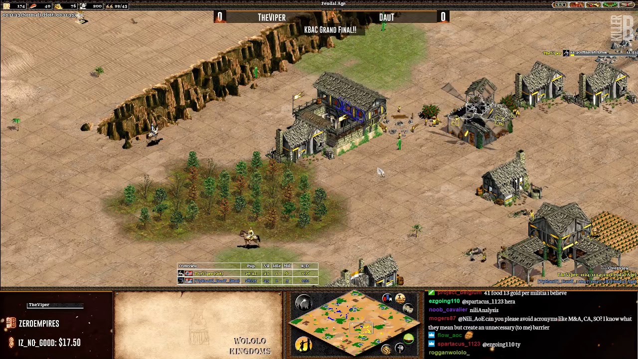 KBAC Grand Final Best of 7 TheViper vs DauT w/ Nili_AOE!