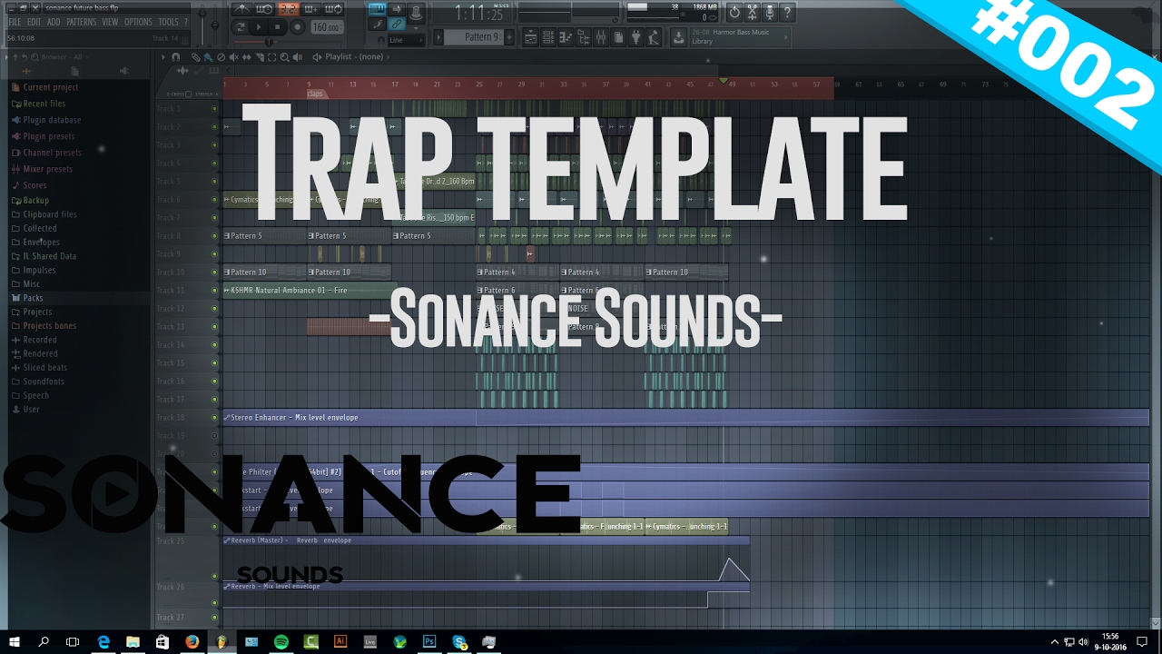 Trap template #2 [Free FL studio template]