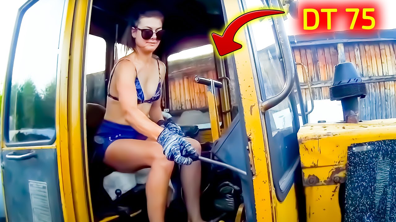 Potw&oacute;r na stalowych nogach 👉 DT 75 👉 Historia radzieckiego ciągnika rolniczego