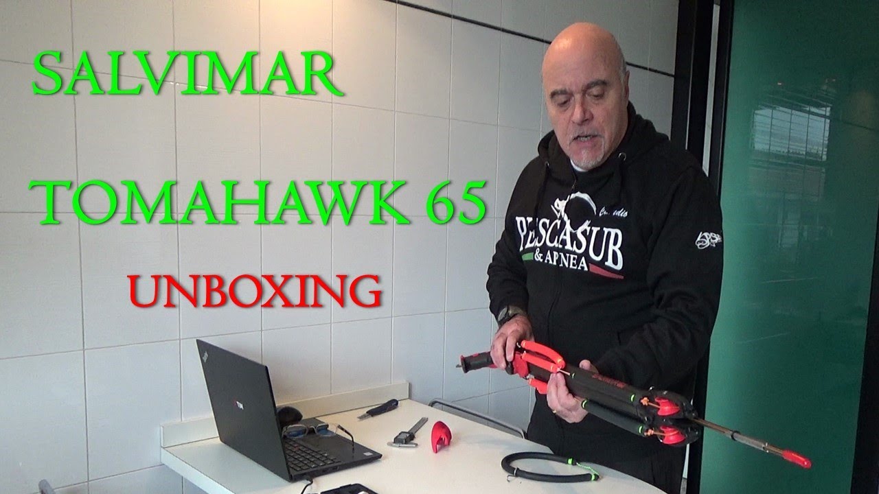 pescasub | Salvimar  Tomahawk 65 - Unboxing presentazione - subtitles in English
