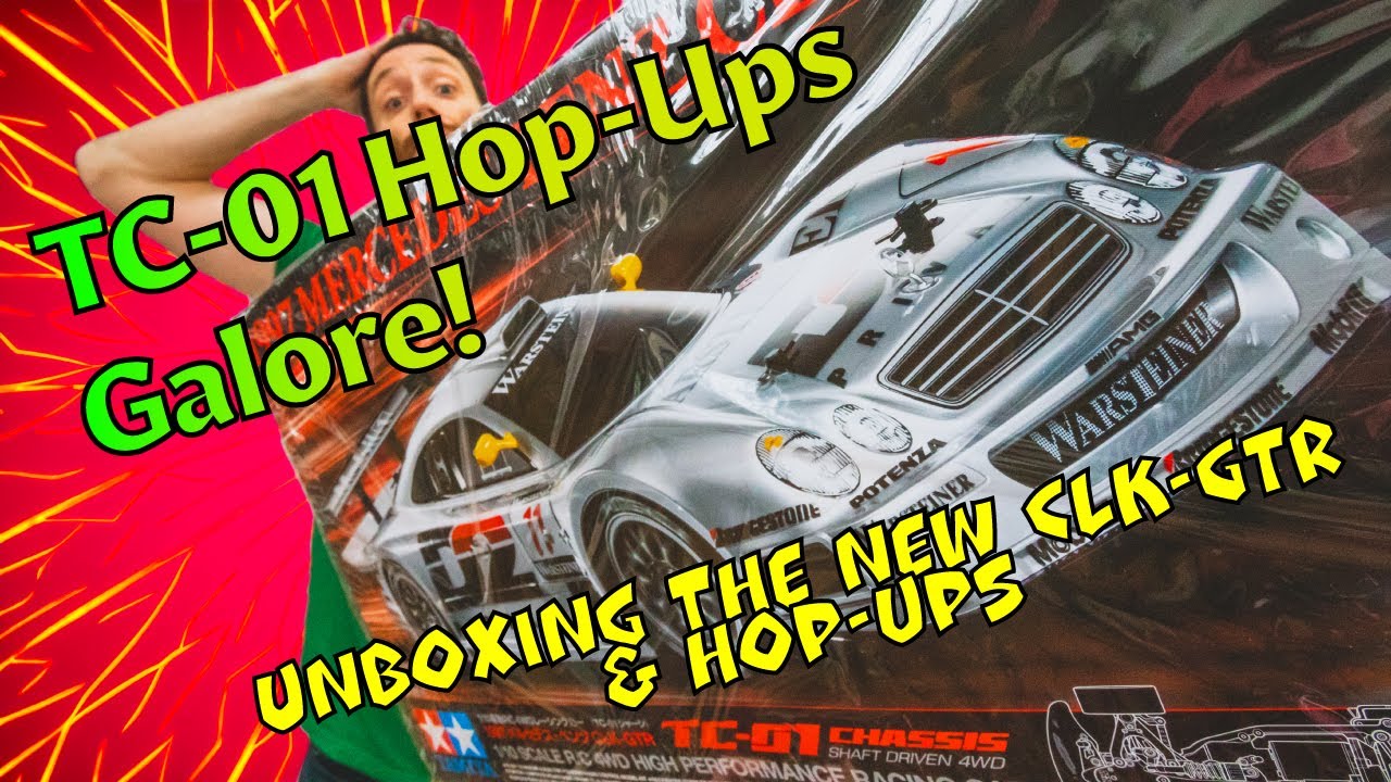 ep022 TC-01 Unboxing and SO. MANY. Hop Ups!