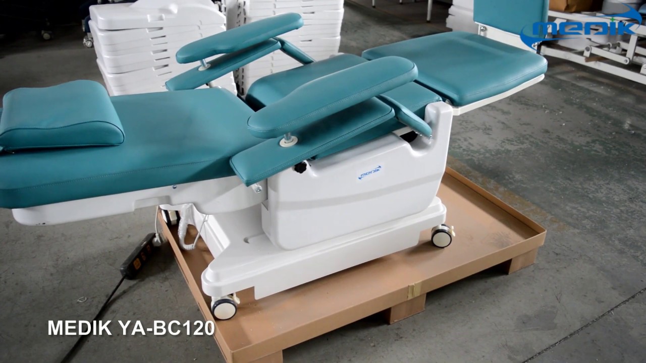 Hospital Electric Dialysis Chair Blood Drawing Chair
