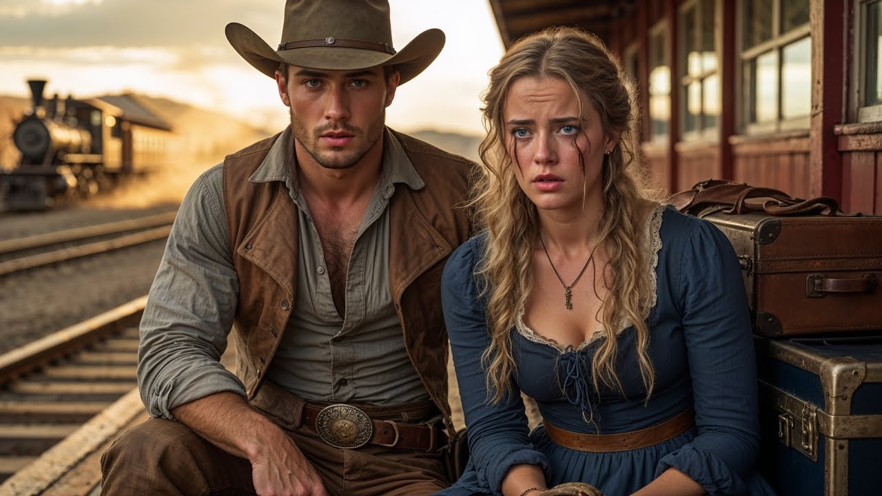 Cowboy Found Her Crying at the Train Station, Never Knowing She'd Change His Heart Forever
