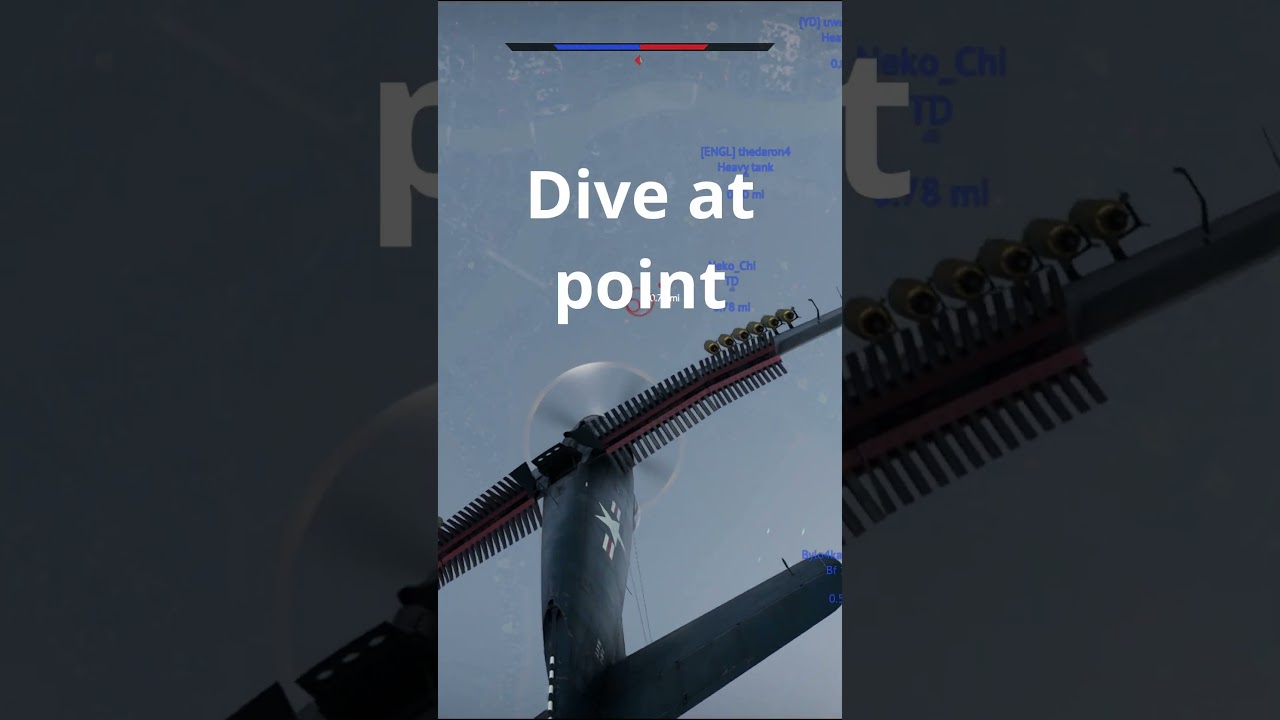 How to Dive Bomb - War Thunder #shorts