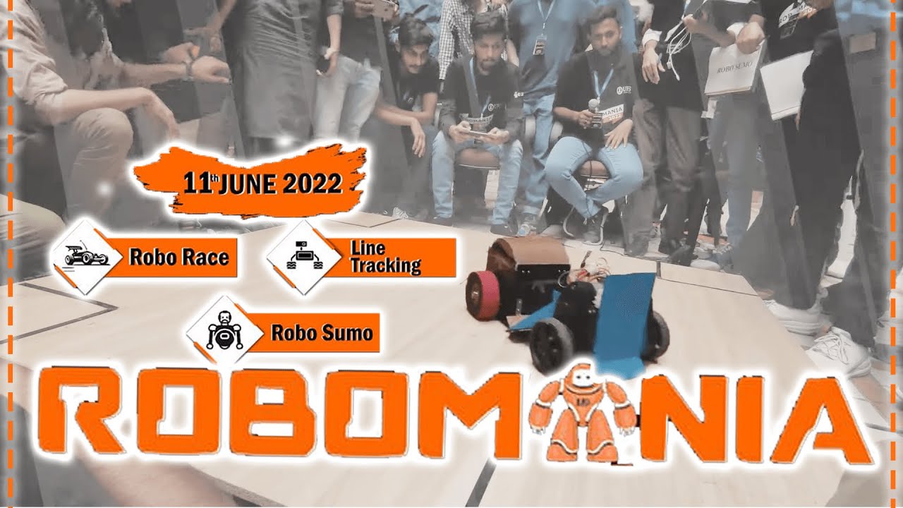 RoboMania 2022 | Usman University Robotics Competition at Karachi