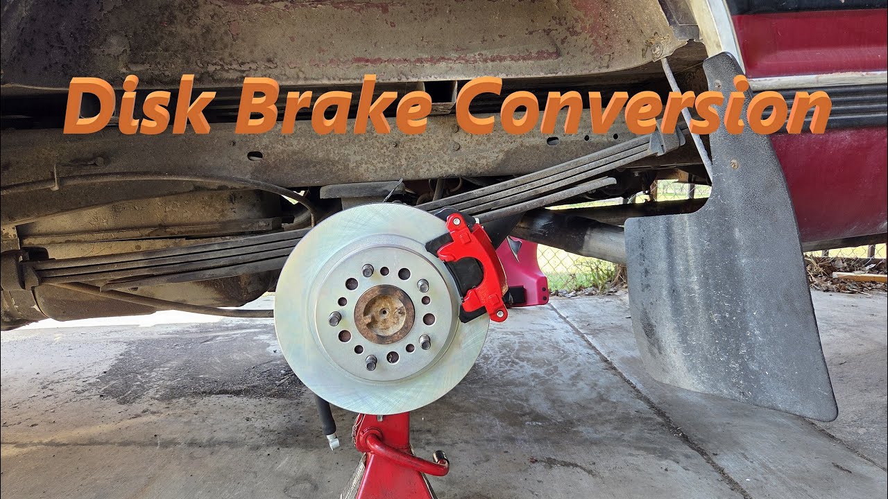 Rear Disk Brake Conversion, 1992 Chevy C1500
