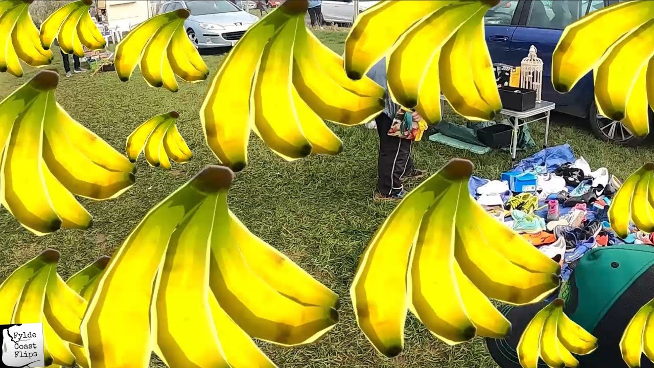 Car Boot Sale Ft Mighty Bananas + I RANDOMLY Find Amazing Vtg Collectables! #reseller #carboot Zelda
