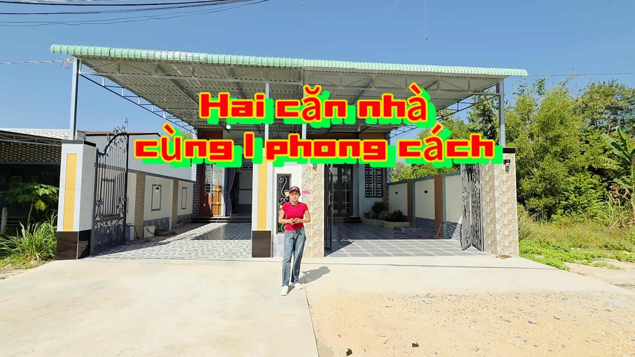 hai căn liền kề, hậu dài thườn thượt....
