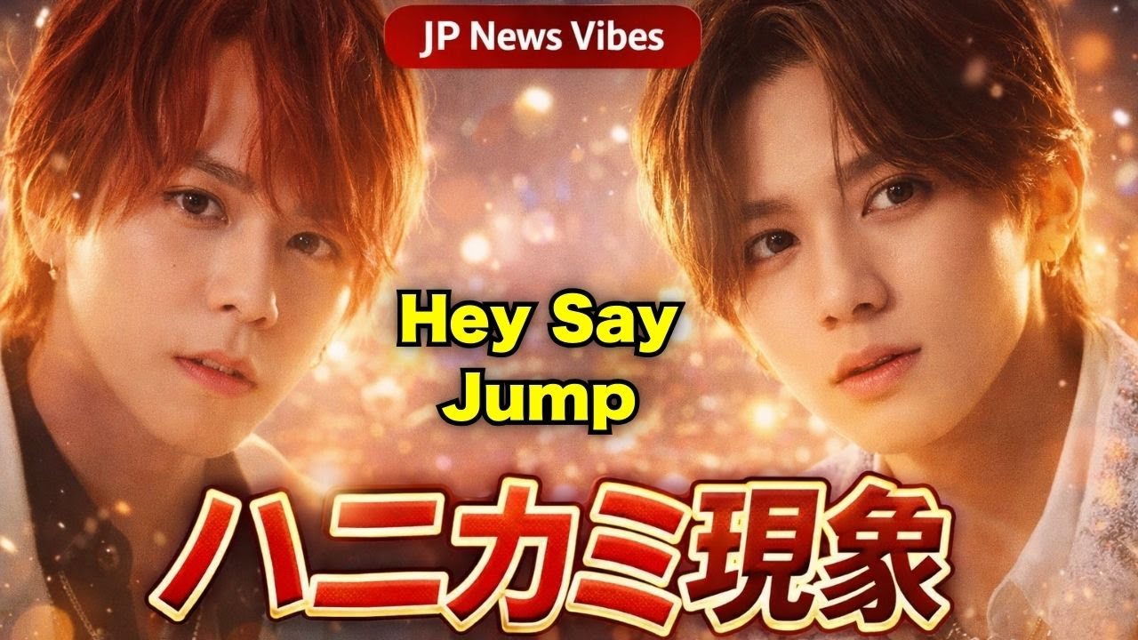 Hey! Say! JUMP新曲『ハニカミ』が心を掴む理由｜ドラマ主題歌でファン熱狂 #HeySayJUMP #ハニカミ #JPNewsVibes