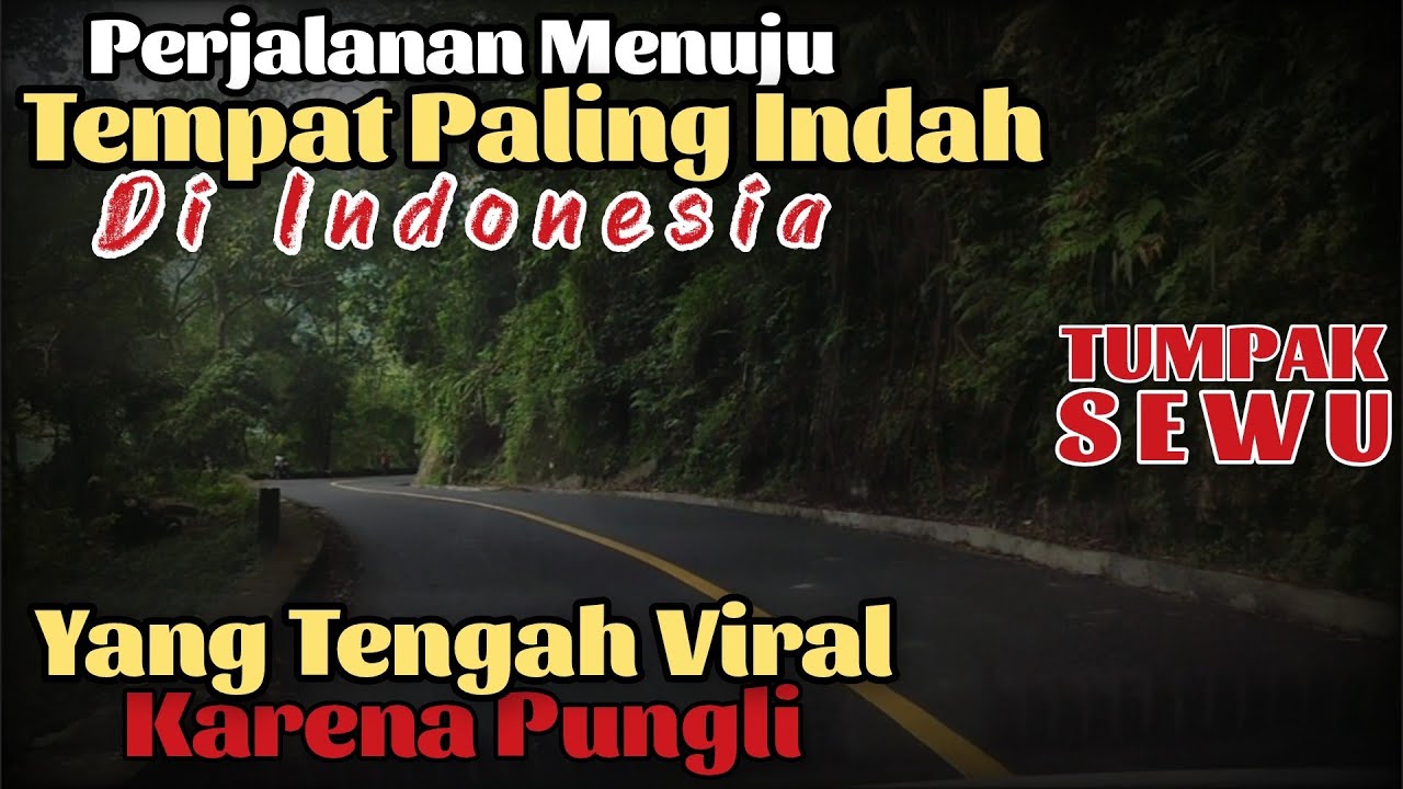 Mengunjungi Tempat yg lagi VIRAL karena Pungli, Inilah TUMPAK SEWU Air Terjun Terindah di Indonesia