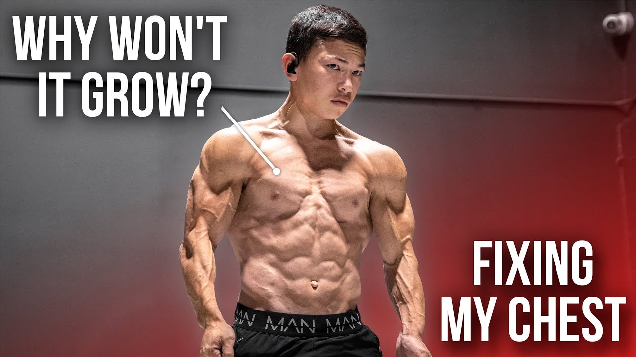 Fixing My Terrible Chest! || Chest & Biceps W/ Tristyn Lee