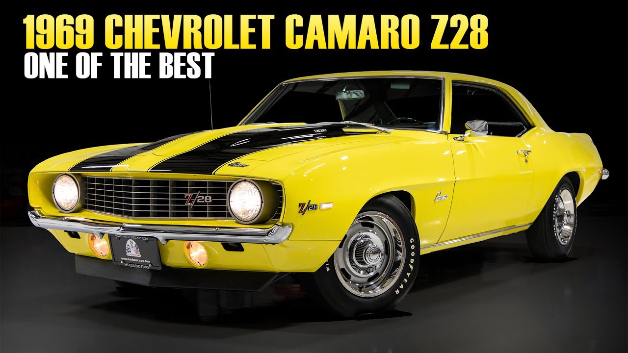 Chevrolet Camaro Z28 1969 года выпуска – сертифицирован Джерри Макнейшем, отреставрирован до сост...