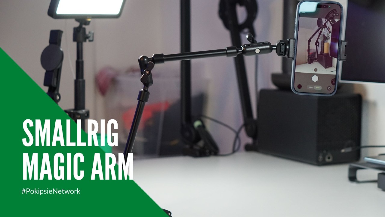 SmallRig Magic Arm & Crab Clamp im Test | Smartphone-, Licht-Ständer und alles in flexibel