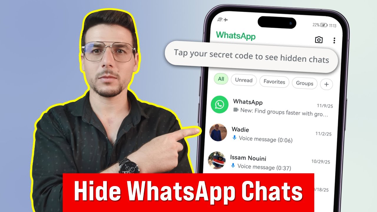Как скрыть переписки в WhatsApp в 2026 году | Секретные чаты в WhatsApp