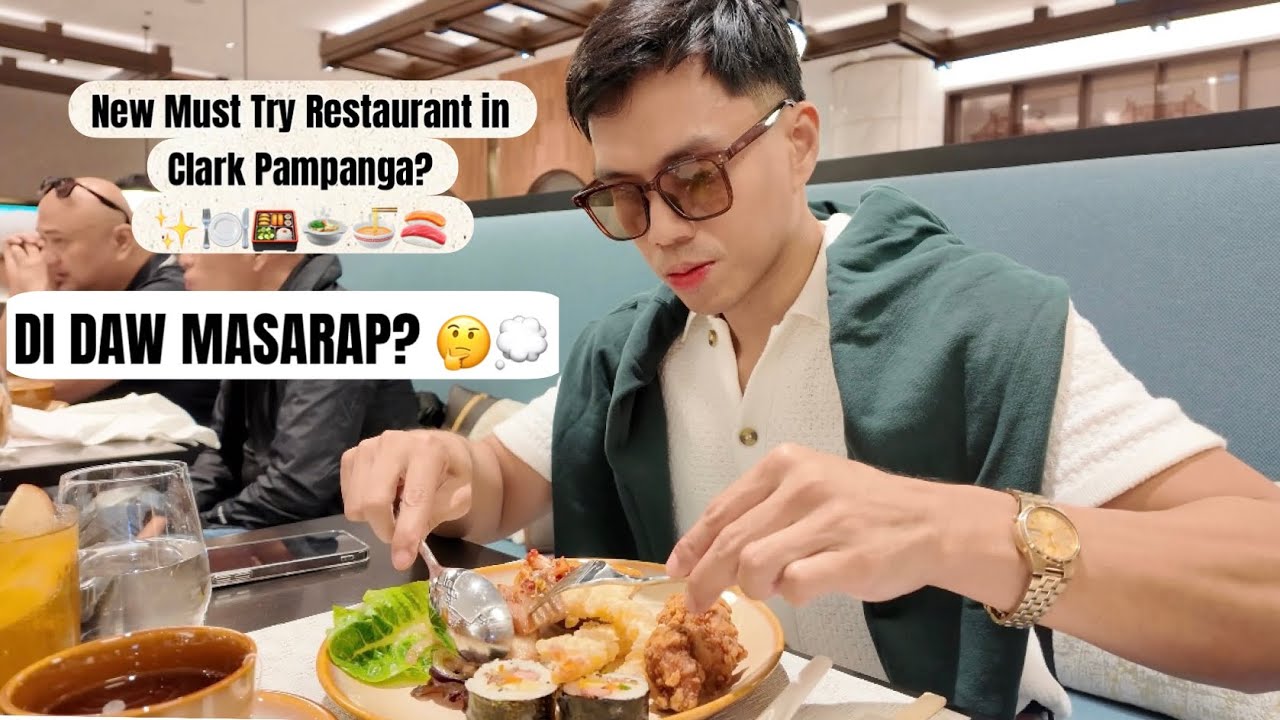 New Must Try Restaurant in Clark Pampanga ✨🍽️🍱🍲🍜🍣📍Three Woks | Hann Resorts  #ThreeWoksClark 