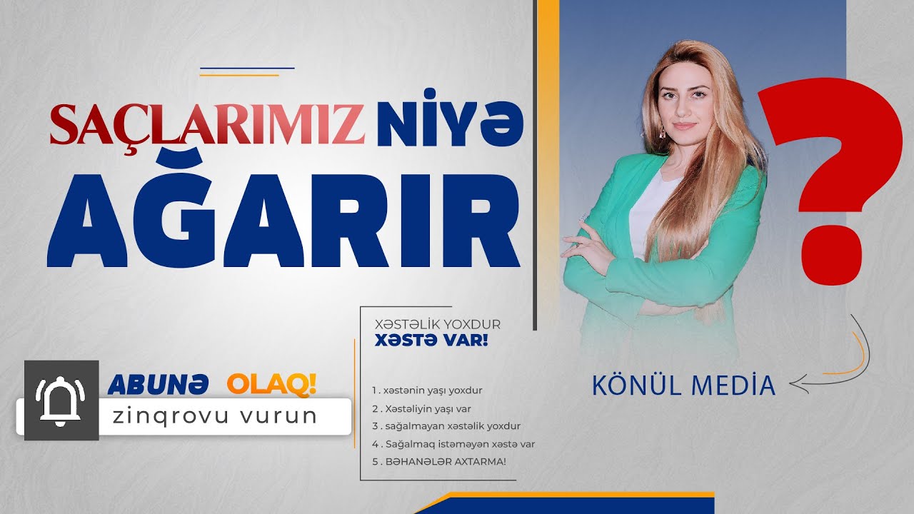 Sa&ccedil;larımız niyə vaxtından əvvəl ağarır?