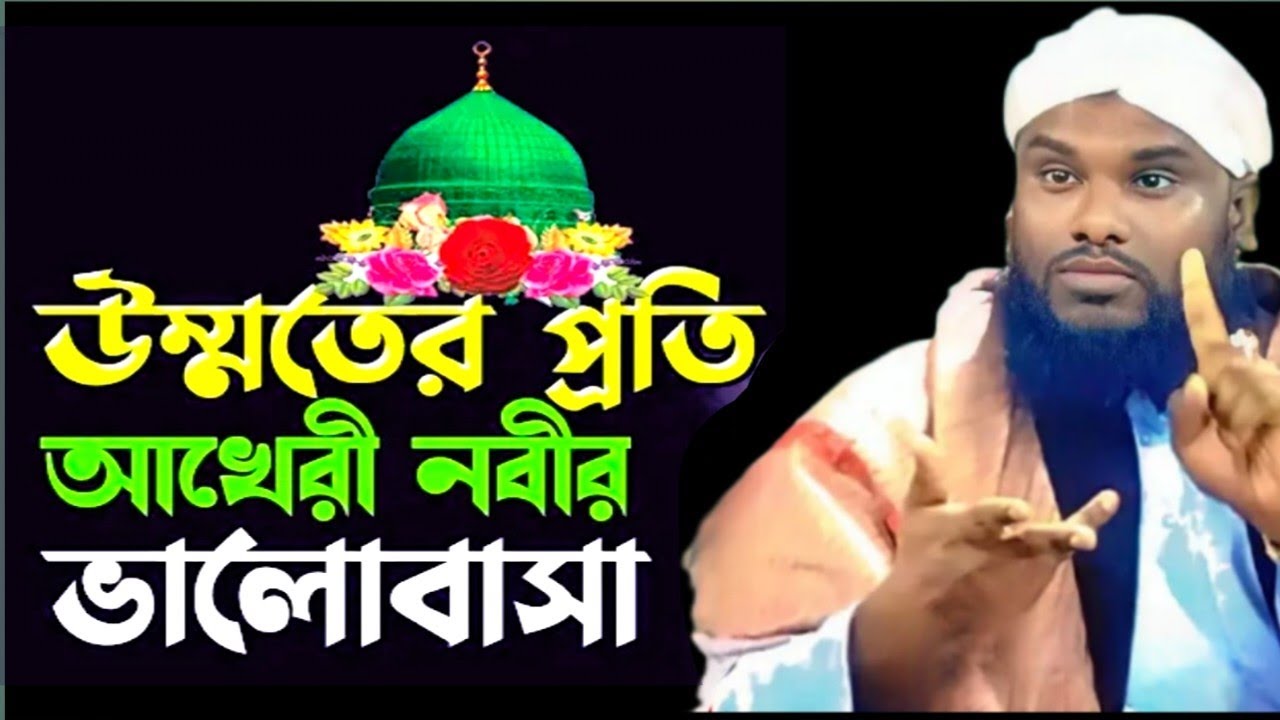 নবী (সাঃ)এর উম্মতের প্রতি ভালোবাসা | শুনলে চোখে পানি আসবে | Maulana Zabir Hussain Sahab.