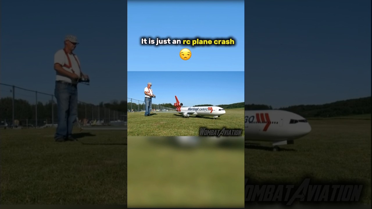 Not a normal rc plane crash 😔